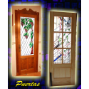 Vidrieras puertas interiores y exteriores